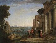 Claude Lorrain Aeneas-s Farewell to Dido in Carthago Spain oil painting artist